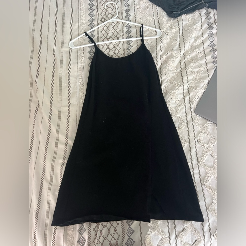Plain Black brandy melville dress